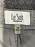 Le Suit 100% Polyester Chevron-herringbone Gray Dress Pants Size 16 - photo 4