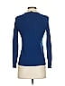C by Bloomingdales 100% Cashmere Blue Cashmere Pullover Sweater Size XS - photo 2
