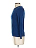 C by Bloomingdales 100% Cashmere Blue Cashmere Pullover Sweater Size XS - photo 5