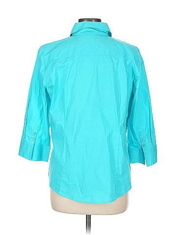 Kim Rogers 3/4 Sleeve Button-Down Shirt (view 2)