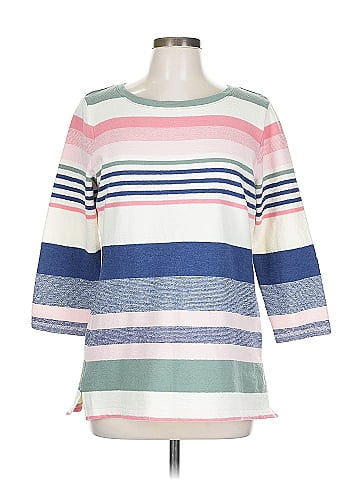 T by Talbots 3/4 Sleeve T-Shirt (view 1)