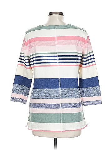 T by Talbots 3/4 Sleeve T-Shirt (view 2)