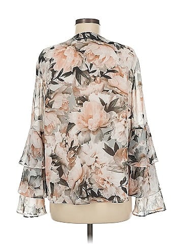 Calvin Klein Long Sleeve Blouse (view 2)