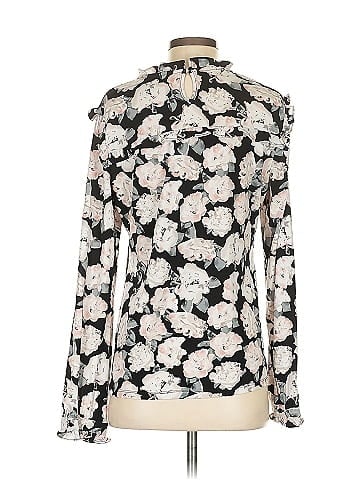 Karl Lagerfeld Paris Long Sleeve Blouse (view 2)