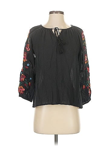 World Market 3/4 Sleeve Blouse (view 1)