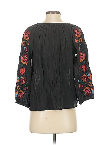 World Market 3/4 Sleeve Blouse (view 2)