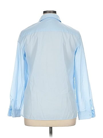 Foxcroft 3/4 Sleeve Button-Down Shirt (view 2)