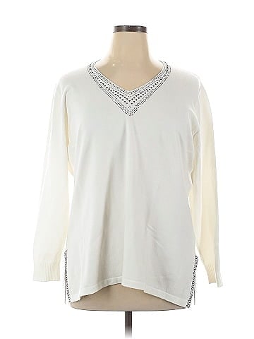 Adrienne Vittadini Long Sleeve Blouse (view 1)