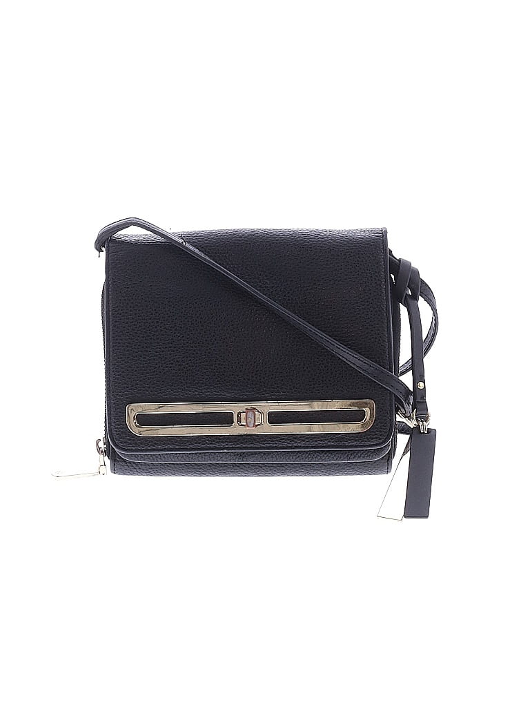 Vince Camuto Black Leather Crossbody Bag One size - photo 1