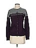 Ann Taylor LOFT Outlet 100% Cotton Purple Cardigan Size S - photo 1