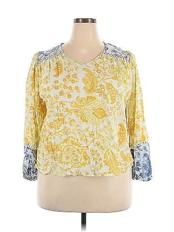 Farmers Market 3/4 Sleeve Blouse (view 1)