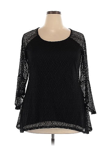 New Directions 3/4 Sleeve Top (view 1)
