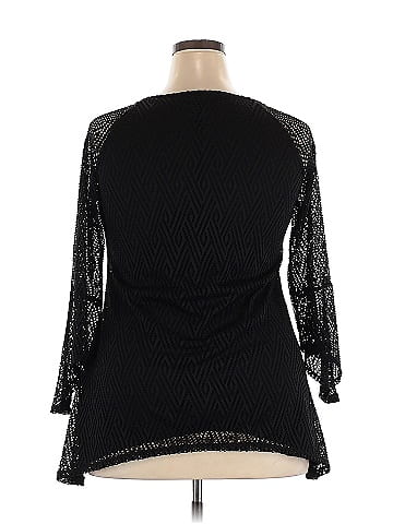 New Directions 3/4 Sleeve Top (view 2)