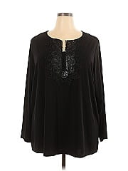 Susan Graver Long Sleeve T Shirt