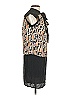 Evette & K Graphic Black Casual Dress Size S - photo 3
