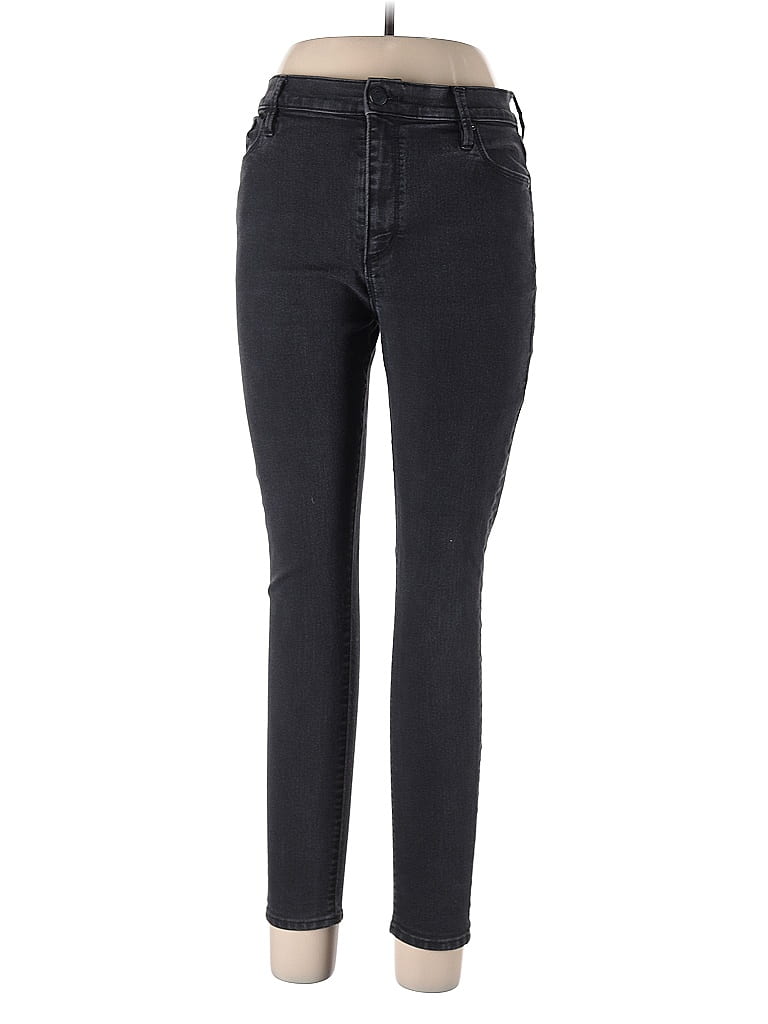 Pre-owned Ann Taylor Loft Jeans In Black