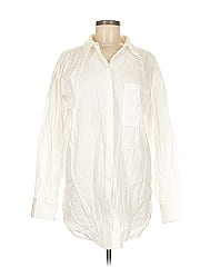 Open Edit Long Sleeve Button Down Shirt