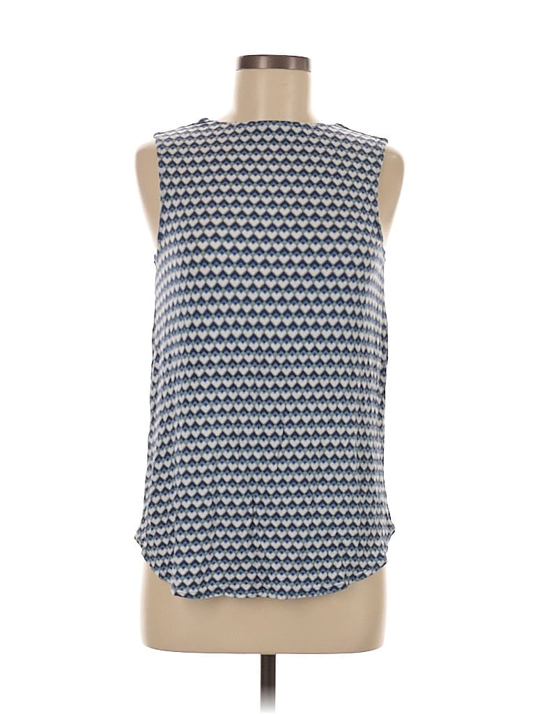 Pre-owned Max Studio Sleeveless Blouse In Blue