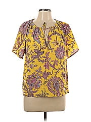 J.Crew Collection Short Sleeve Blouse