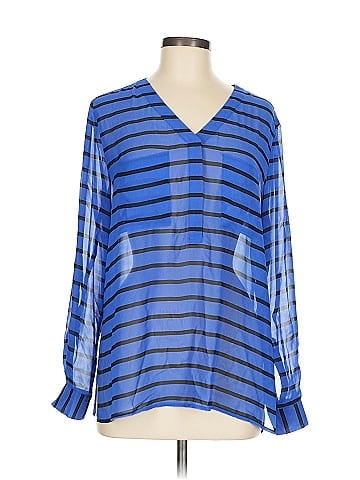Tahari by ASL Long Sleeve Blouse (view 1)