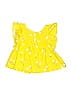 Carter's 100% Cotton Yellow Sleeveless Blouse Size 3-6 mo - photo 2