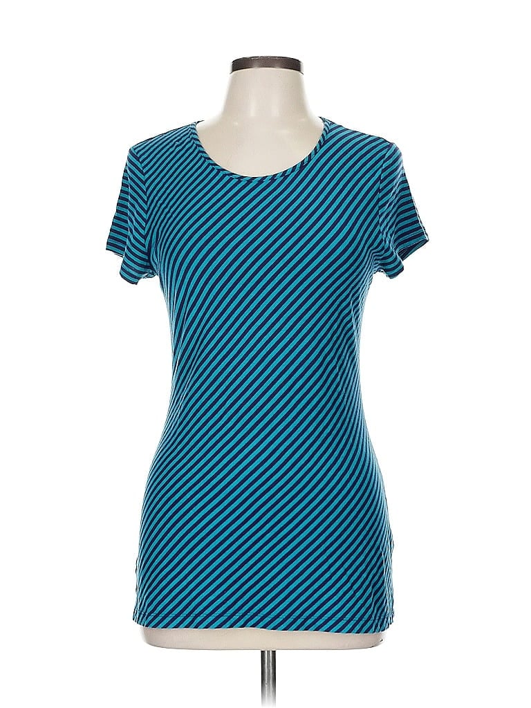 Pre-owned Banana Republic Short Sleeve T-shirt In Blue