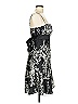 Speechless 100% Polyester Print Black Cocktail Dress Size 7 - photo 4