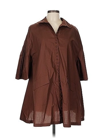 Joslin 3/4 Sleeve Button-Down Shirt (view 1)