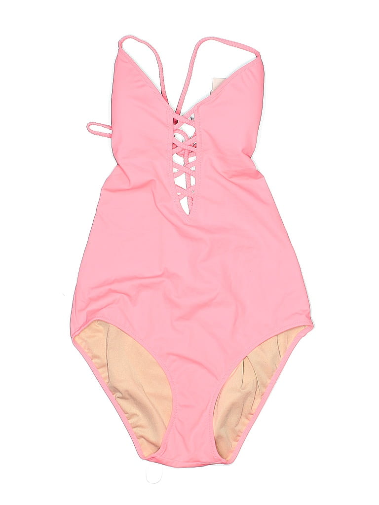 Victoria's Secret Color Block Pink One Piece Swimsuit Size M - 68% off ...