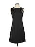 BCBGeneration Solid Black Cocktail Dress Size S - photo 1