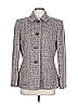Tahari by ASL Tweed Gray Blazer Size 12 - photo 1
