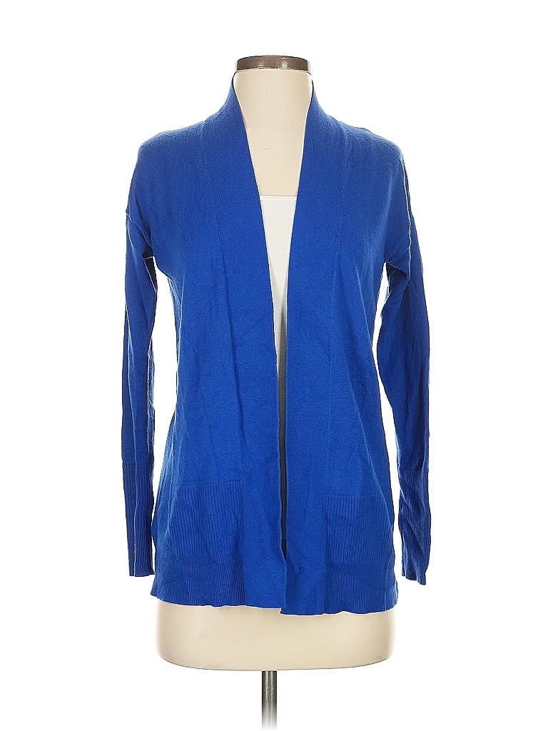 Pre-owned Banana Republic Cardigan Sweater In Blue