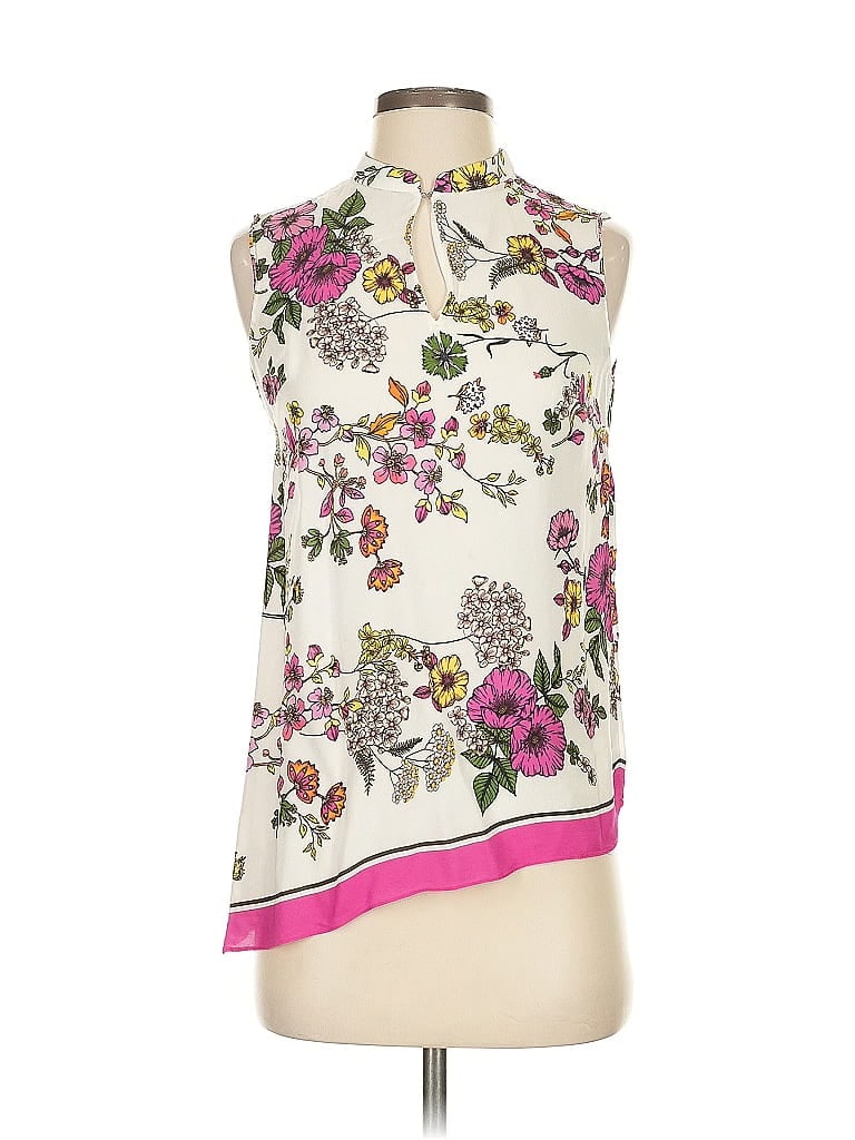 ELIE TAHARI Pre-owned Sleeveless Blouse In White