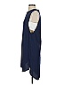Trouve 100% Polyester Solid Blue Casual Dress Size S - photo 5