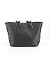 Juicy Couture 100% Leather Solid Gray Black Leather Tote One size - photo 3