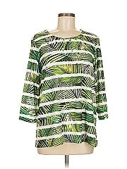 Alfred Dunner 3/4 Sleeve T Shirt