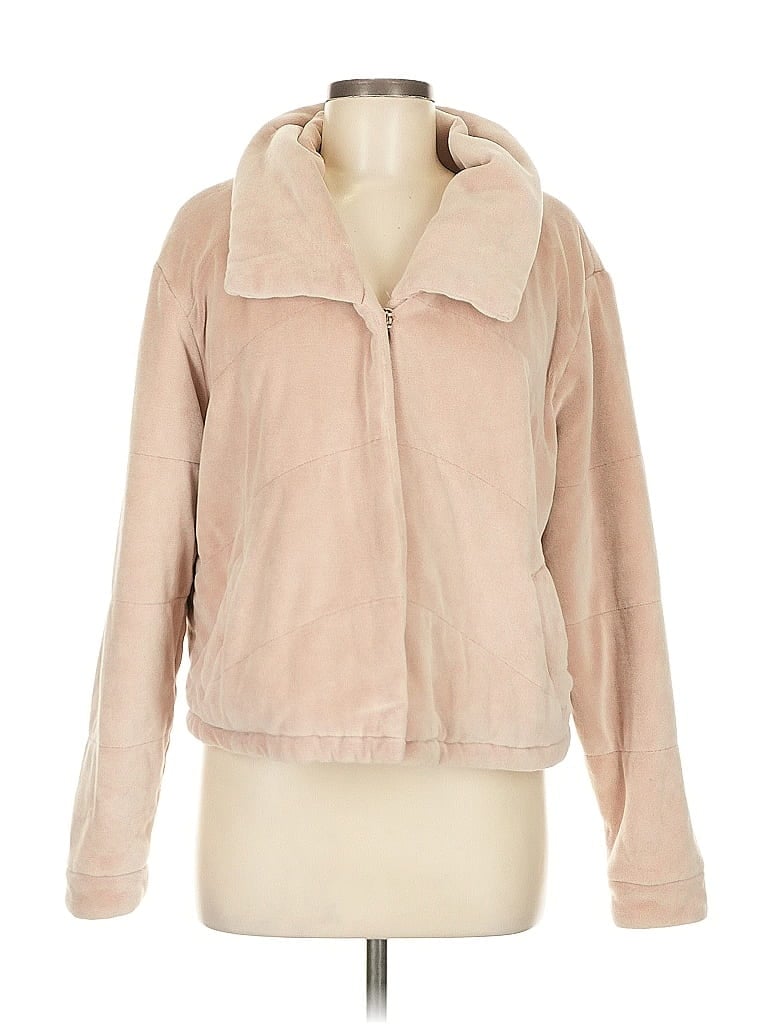 Young Fabulous & Broke Tan Faux Fur Jacket Size M - photo 1