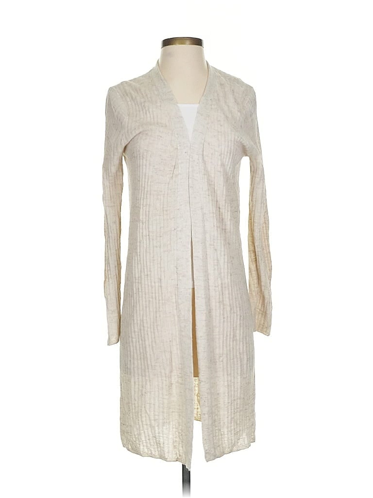 Pre-owned Mng Cardigan Sweater In White