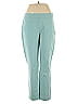 Talbots Solid Teal Active Pants Size 10 - photo 1