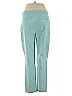 Talbots Solid Teal Active Pants Size 10 - photo 2