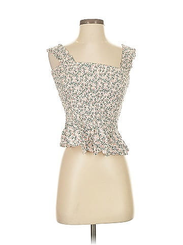 Aqua Sleeveless Top (view 1)