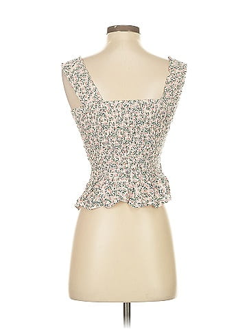 Aqua Sleeveless Top (view 2)