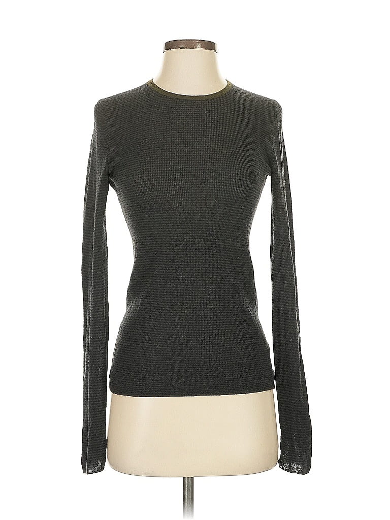 Pre-owned Vince Pullover Sweater In Green