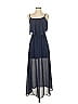 Xhilaration 100% Polyester Blue Casual Dress Size XS - photo 1