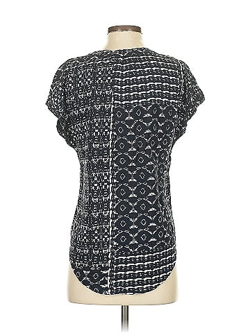 Velvet Short Sleeve Blouse (view 2)