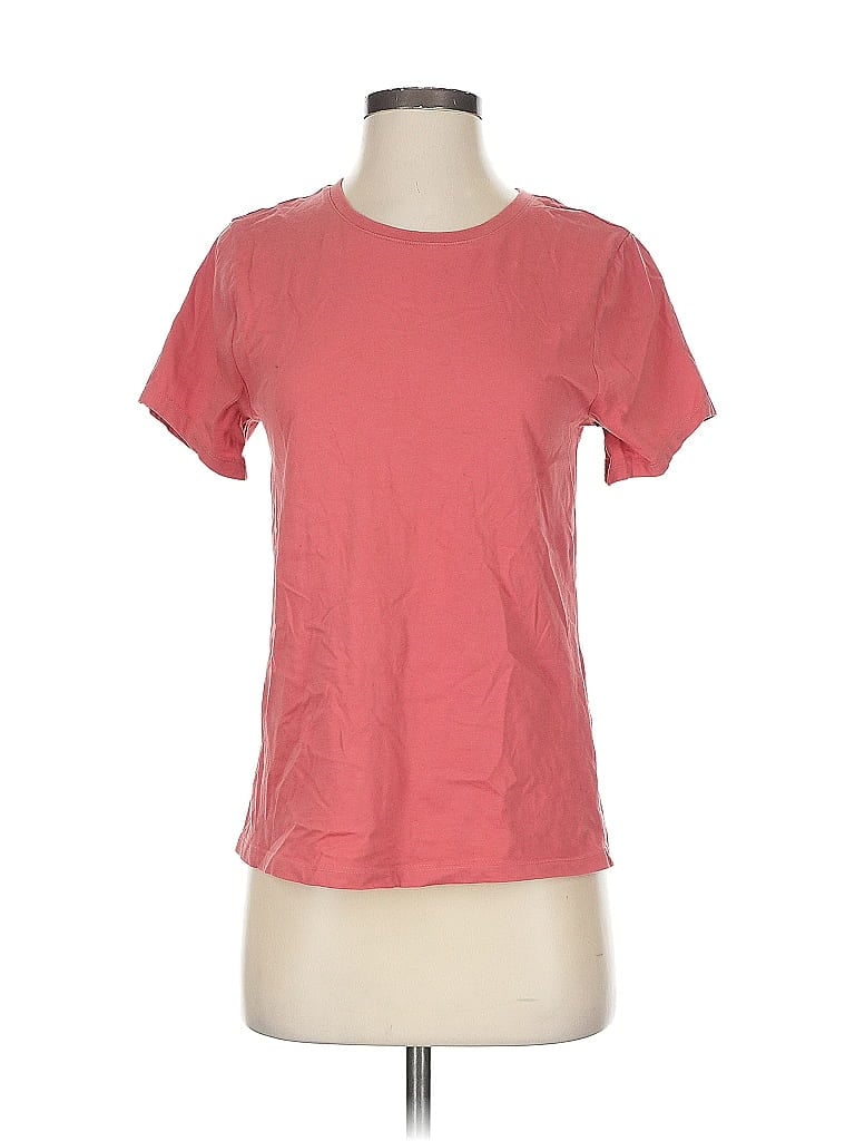 Threads 4 Thought 100% Cotton Pink Short Sleeve T-Shirt Size S - photo 1