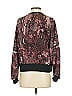 G by Giuliana Rancic 100% Polyester Burgundy Long Sleeve Blouse Size S - photo 2