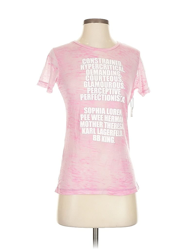 E.Vil Pink Active T-Shirt Size S - photo 1