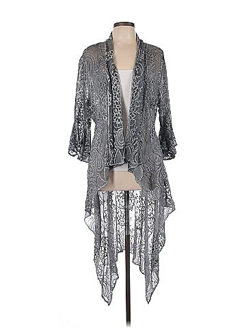 Gretty Zueger Silk Cardigan (view 1)