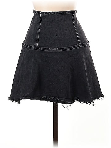 We the Free Denim Skirt (view 1)